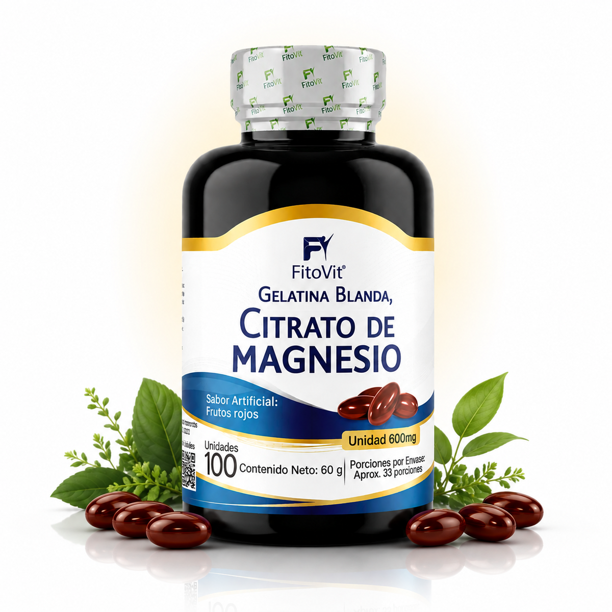 Citrato de Magnesio 600mg – Descanso y Energía